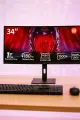 Монитор Xiaomi Redmi Surface Display, 34 , G34WQ, 180Hz, (C34WQBA-RG), 3440×1440, CN, черный