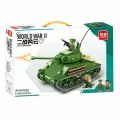 Конструктор Танк M4 Sherman, 538 деталей, 2 минифигурки 9033 minGDi