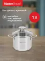 Кастрюля со стеклянной крышкой Master House Piccolo-1,0 (75319)