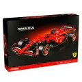 Конструктор Ferrari SF-24 Technic, 1361 деталь, 25 см, красный/чёрный