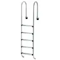 Лестница для бассейна Emaux Muro (MU/NMU), 5 ступеней, нержавеющая сталь AISI-304