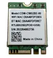 Адаптер WiFi 6 Realtek RTL8852BE (M.2, N, AC, AX, 1.2 Gbps, 2.4/5Ghz, Bluetooth 5.2)