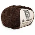 Пряжа Камтекс Альпака 063 (6 мотков по 50г/150м) шоколад