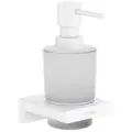 Дозатор для жидкого мыла Hansgrohe AddStoris стекло/белый