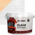 Антисептик Akvateks Hybrid гибридный лессирующий полуматовый белый 9 л