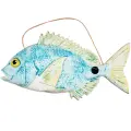 Керамическое панно на стену Морской карась