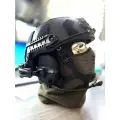 Наушники активные тактические 6TH Gen Tactical headset стрелковые/гарнитура/поворотные крепления на шлем черный