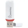 Флеш-диск 4 GB, SMARTBUY Crown, USB 2.0, белый, SB4GBCRW-W