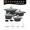Набор посуды Edenberg EB-8143 для приготовления 8 предметов