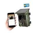 Уличная миниатюрная 2К/4G фотоловушка Филин HC-600 Pro (4G/2K) (M60295UL) с солнечной панелью. Запись на SD, датчик движения, аккумулятор 2400 мАч,