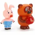 Игрушка для ванны Играем вместе Винни Пух и Пятачок 135R-PVC