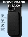 Беспроводное зарядное устройство Pitaka Power Bank Qi2, черный