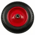 Колесо полиуретановое PU для тачки, 3.25-8, подшипник 25 мм