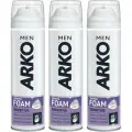Пена для бритья Arko Sensitive, 200 мл, 3 шт.