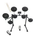 Электронная ударная барабанная установка Rolling Rock MT-10 черный цвет с барабанными палочками в комплекте