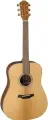 BATON ROUGE TLA/D ALDER - акустическая гитара, 20 ладов, верхняя дека: массив немецкой ели, нижняя дека и обечайка: ольха, гриф: клён, накладка эвкалипт, цвет натуральный