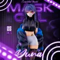 Аниме фигурка Mask Girl Yuna by Biya 25 см