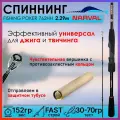 Спиннинг для рыбалки Narval FISHING POKER 762HH 2.29м 30-70гр