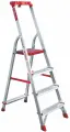Стремянка Nv3115 Новая Высота 4 Ступени, Рабочая Высота 2.81 М, Нагрузка 150 Кг.