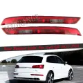 Задний отражатель для Audi Q5 2,0 T 2017-2020, версия для США, задний тормоз, противотуманная лампа, стоп-сигнал поворота, автомобильные аксессуары, Left 17-20 US, With Bulb