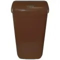 Мусорное ведро для кухни ванной комнаты туалета подвесное коричневое LIME, 23 литра