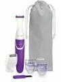 Триммер Philips BRT383/15 Essential, для линии бикини, фиолетовый/белый