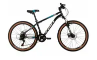 Велосипед FOXX CAIMAN 24 Рост 12 Черный Сталь 21ск Диск. механ. 1 амм-р