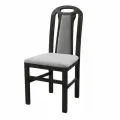 Стул деревянный астра, массив бука, тон черный темно-серый