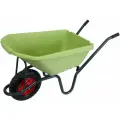 Тачка садовая одноколесная, грузоподъемность 175 кг, кузов 110 л, усиленная; незаменимый помощник в ходе строительных и сельскохозяйственных работ