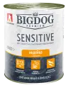 Влажный корм для собак зоогурман BIG DOG Premium SENSITIVE С Индейкой и овощами ж/б 850 гр х 6 шт.