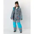 Костюм Huntsman Siberia Lady breathable серый/голубой женский [52-54 / 170-176]