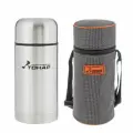 Тонар Термос (HS. TM-017) 750ML (широкое горло, чехол) TONAR