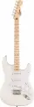 FENDER SQUIER Sonic Stratocaster HT MN WPG AWT электрогитара, накладка клен, белый пикгард, цвет белый