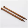 Спицы Knit Pro Ginger 31155, диаметр 12 мм, длина 25 см, коричневый2 шт.