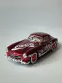 Модель автомобиля Мерседес 300 SL ретро-коллекционная металлическая игрушка масштаб 1:24 бордовый