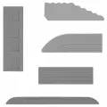 Рампа пороговая универсальная ABC для робота-пылесоса