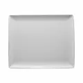 Блюдо прямоугольное Тэйст, фарфор, длина 33,5, ширина 27,8см, белый