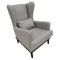 Кресло SAV, светло-серая рогожка, 90х75х96см
