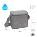 RIVACASE 5706grey. Сумка - холодильник 5.5 л.