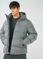 Пуховик O'STIN, размер M, серый
