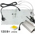 Комплект Quantum board Samsung lm301b 4000K + SSL 660nm+UV+660, 120 Ватт 58*28см