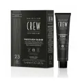 American Crew Precision Blend 2/3 - Камуфляж для седых волос, Тёмный натуральный, 3х40 мл.
