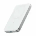 Внешний аккумулятор Anker MagGo Power Bank Qi2, Ultra Slim, 10000mAh, 15W - White