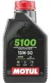 Масло моторное для 4-х тактных двигателей MOTUL 5100 ESTER 4T 15W50 п/синт.1л MOTUL арт. 104080