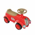 Машинка-каталка пушкар , ретро-стиль, красный