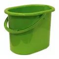 Ведро Idea овальное, 11 л, зеленое, с ручкой