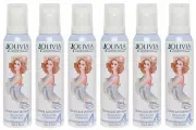 OLIVIA Пенка для волос Сильной фиксации, с ромашкой, 150 мл, 6 штук