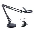 10X 20X 2 in 1 Magnifier Magnifying Glass 38 LED Foldable Table Lamp For Reading Repairing For PCB