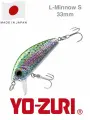 Воблер Yo-Zuri L-Minnow 33 S F1166-M99 / 33 мм, 3.5 гр / Приманка для рыбалки на головля, жереха, язя и окуня