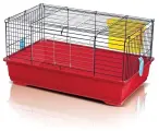 Клетка для грызунов Imac Easy 80, красный, 80*48,5*42 см